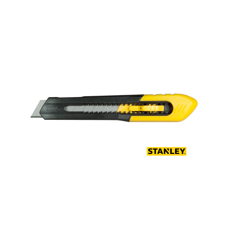 STANLEY Nóż SM18, tworzywo ABS, ostrze ł amane 18mm - karta