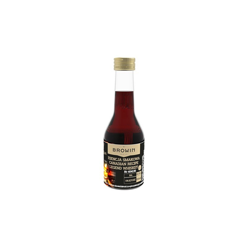 BROWIN Esencja smak.- Canadian Recipe Le gend Whiskey 0,75