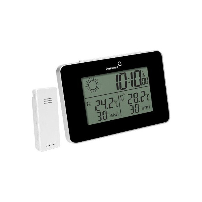 BROWIN Stacja pogody RCC - termometr/hig rometr z zegarem