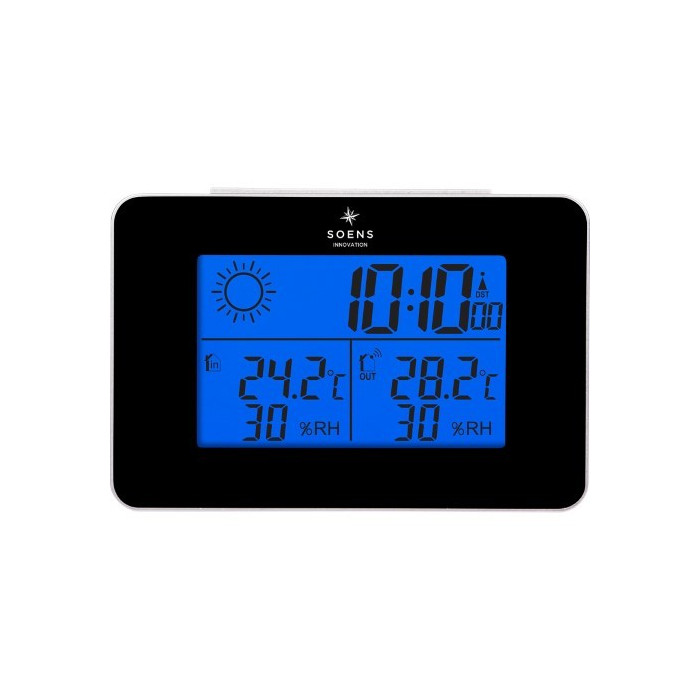 BROWIN Stacja pogody RCC - termometr/hig rometr z zegarem