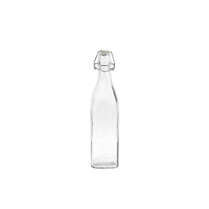 BROWIN Butelka 0,5 L z hermetycznym zamk nięciem - kwadratowa