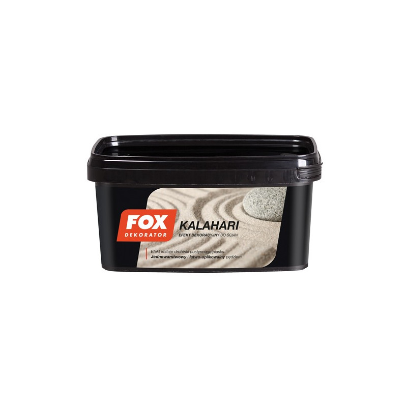 FOX Farba dekoracyjna Kalahari FOX, kolo r 0008 VIRIDIS, 1 l