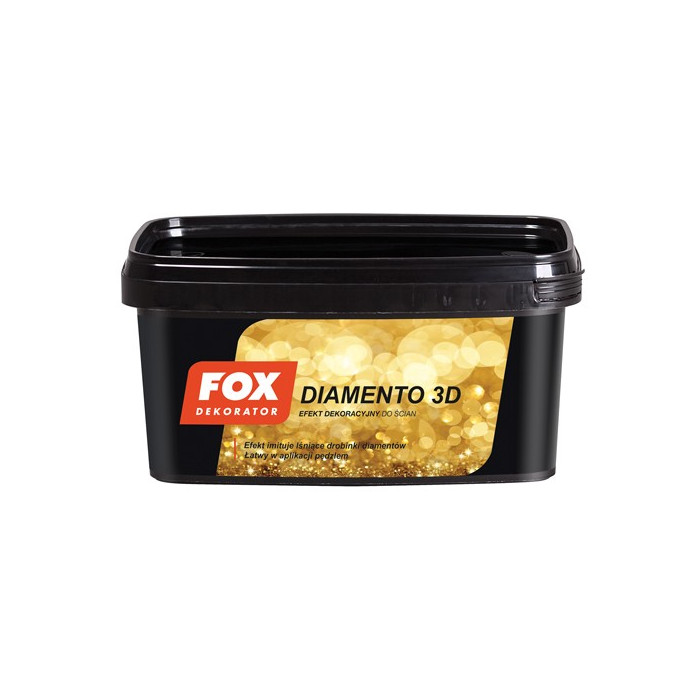 FOX DIAMENTO 3D, GOLD, kolor 0006 1L 