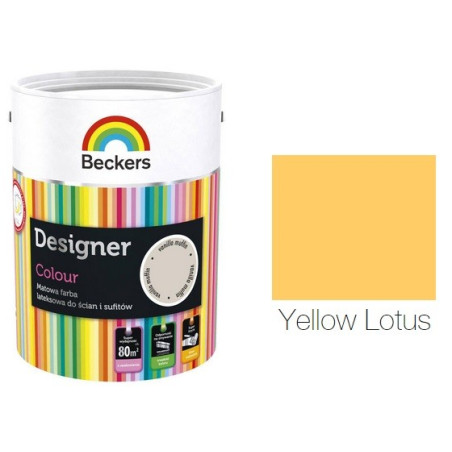 BECKERS DESIGNER COLOUR YELL.LOT.  5L WO