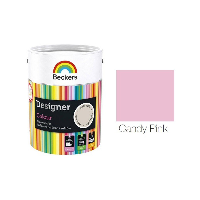 BECKERS DESIGNER COLOUR CANDY PINK  5L W