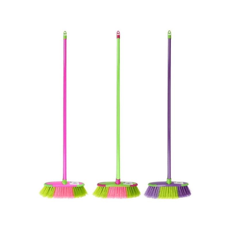 RAVI Miotła z kijem 120cm Dark Neon 