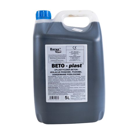 BETO-PLAST 5L opakowanie wystarcza na 20 wor cementu