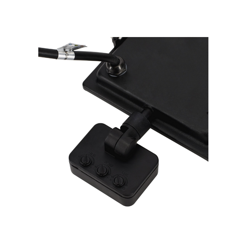 BEMKO NAŚWIETLACZ LED SMD KASTEL 50W 400 0K 4000LM IP65 CZARNY CZ.PIR