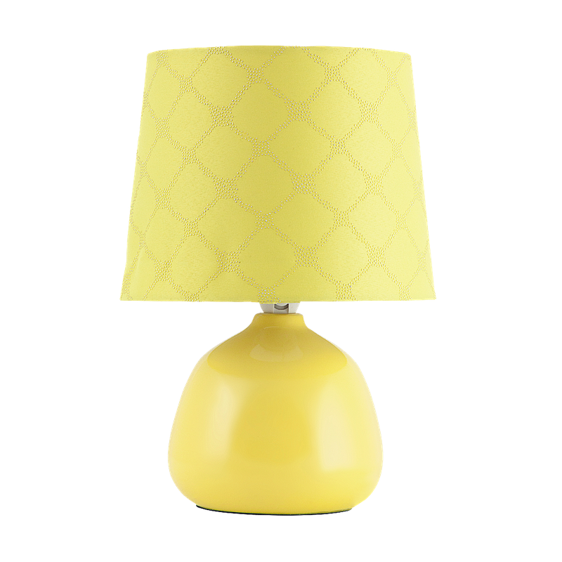RABALUX 4383 Lampka ceramiczna Ellie E14 /40W żółty