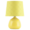 RABALUX 4383 Lampka ceramiczna Ellie E14 /40W żółty