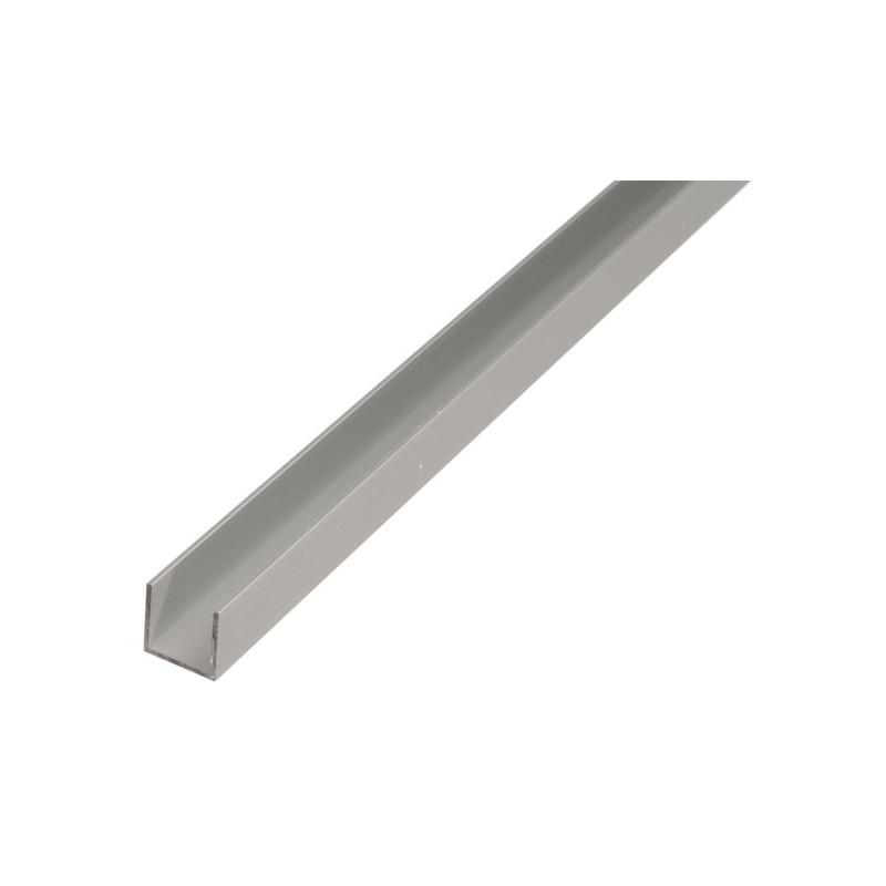 Profil aluminiowy U 1000x20x10x1,5x17mm