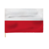 METRO POLSKA FLAGA NARODOWA 113X70 CM W  KPL. Z DRZEWCEN