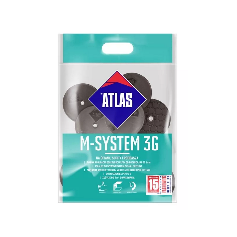 ATLAS M-SYSTEM KT 3KG 120PP M8/FI6,5L100 BX