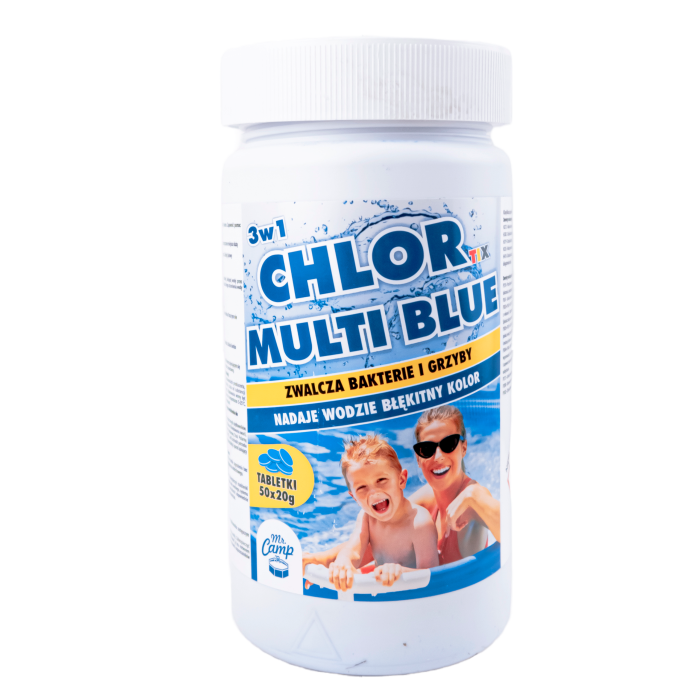 CHLORTIX MULTI BLUE tabletki małe 20g/1kg  Mr.Camp