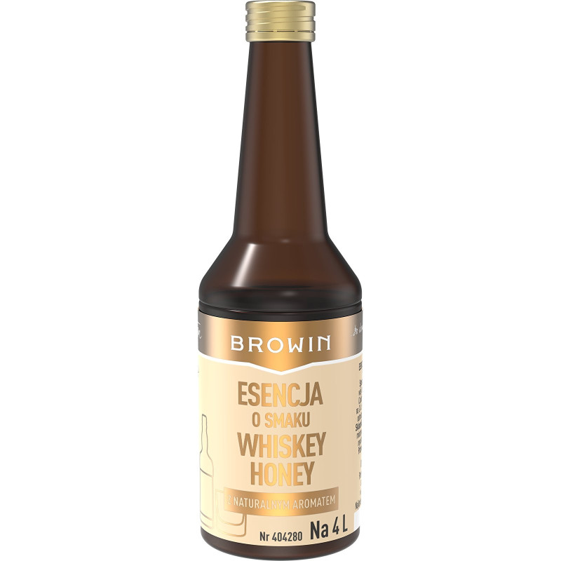 BROWIN Esencja o smaku Whiskey Honey na 4 L - 40 ml