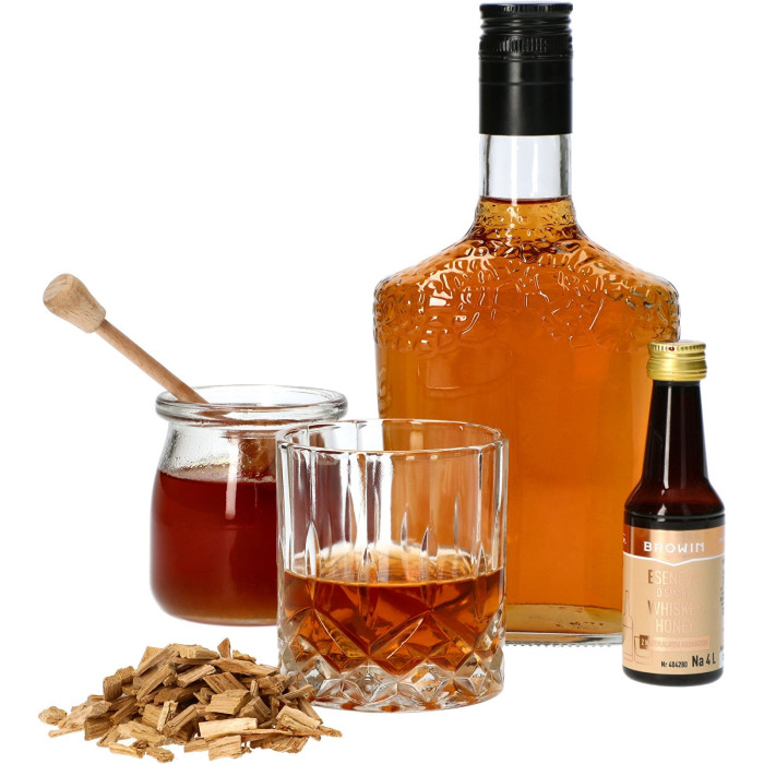 BROWIN Esencja o smaku Whiskey Honey na  4 L - 40 ml