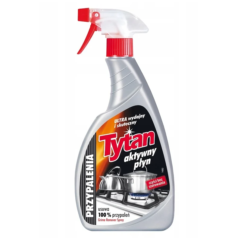F. TYTAN Spray 500g d/usuw. przypaleń 