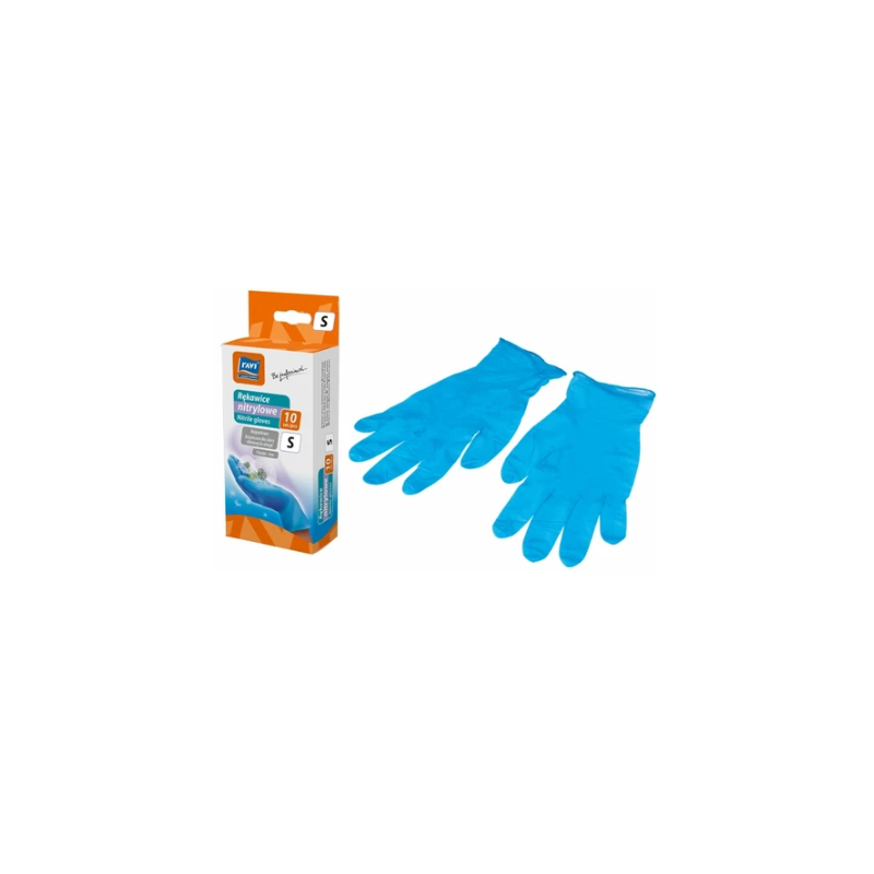 RAVI Rękawice nitrylowe L,10szt (antyale rgiczne)