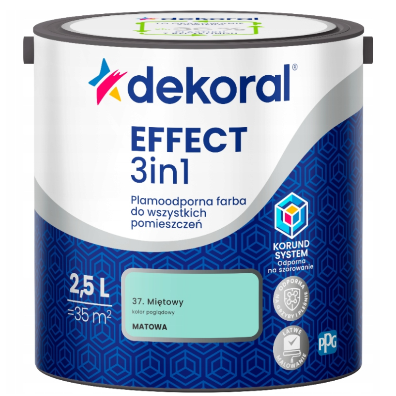DEKORAL EFFECT MIĘTOWY 2.5L