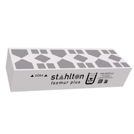 Bloczek Stahlton Isomur Plus 17,5 cm x 11,3 x 60 izolacja fundamentów