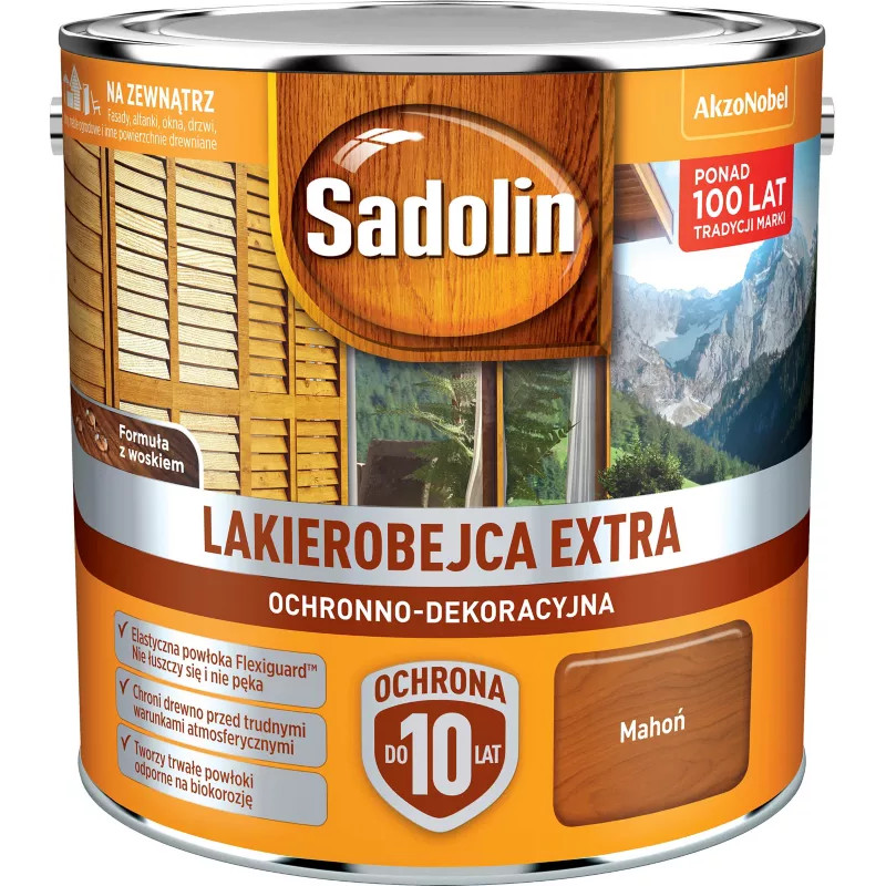 SADOLIN S EXTRA MAHOŃ 0,75L lakierobejca do drewna