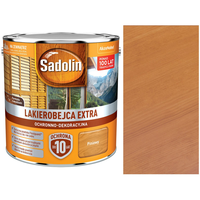 SADOLIN S EXTRA PINIOWY 0,75L lakierobejca do drewna