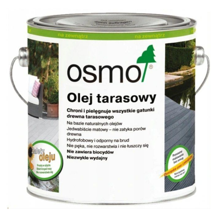 OLEJ TARASOWY OSMO - KOLOR DĄB BAGIENNY 021 - 2,5L