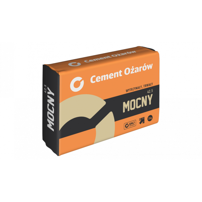 CEMENT MOCNYCEM II/B-V 42,5 R OŻARÓW 25kg (op. 25kg - pal. 1.4t)