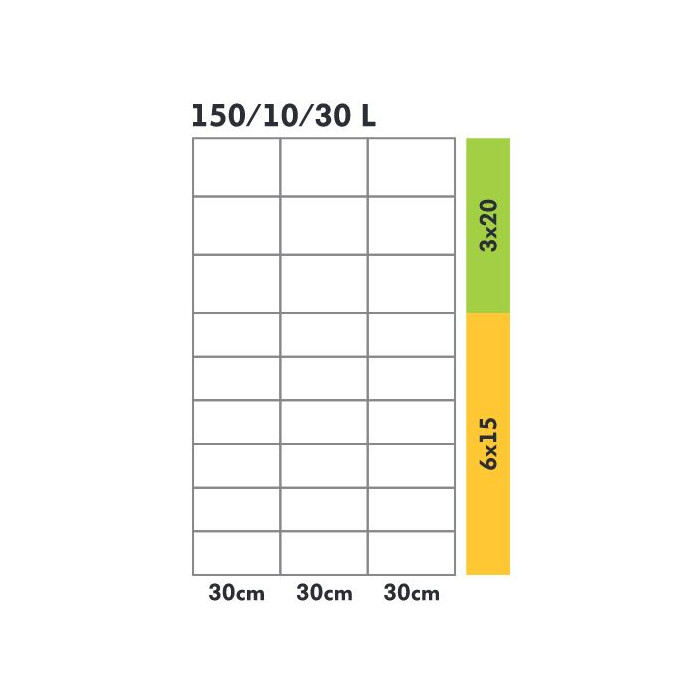 SIATKA LEŚNA OGRODZENIOWA 150/10/30 50mb