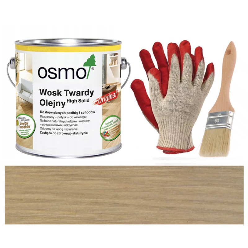 WOSK TWARDY OLEJNY - OSMO 3041 - EFEKT NATURALNE SUROWE DREWNO 0,125L