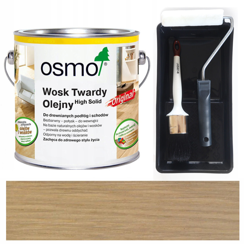 WOSK TWARDY OLEJNY - OSMO 3041 - EFEKT NATURALNE SUROWE DREWNO 2,5L