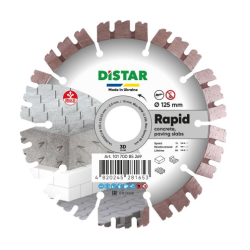 DISTAR TARCZA DIAMENTOWA DO BETONU RAPID 125MM