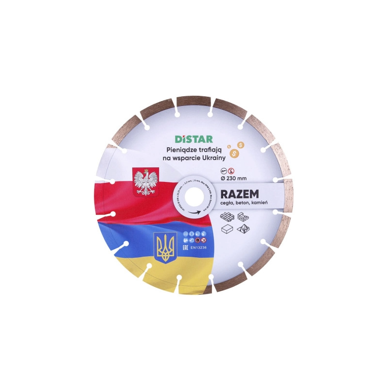 DISTAR TARCZA DIAMENTOWA DO BETONU RAZEM 230MM