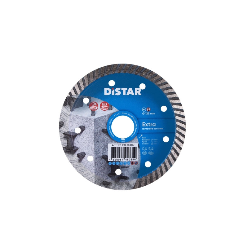 DISTAR TURBO TARCZA DIAMENTOWA DO BETONU EXTRA 125MM