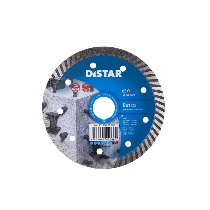 DISTAR TURBO TARCZA DIAMENTOWA DO BETONU EXTRA 125MM