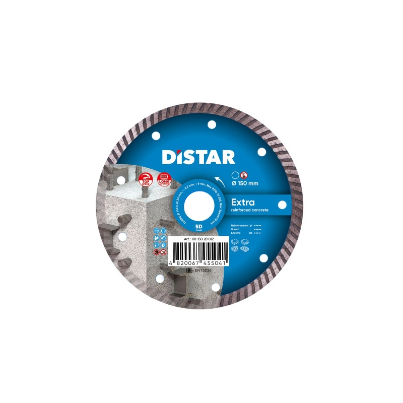 DISTAR TURBO TARCZA DIAMENTOWA DO BETONU EXTRA 150MM