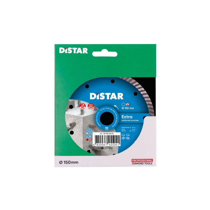 DISTAR TURBO TARCZA DIAMENTOWA DO BETONU EXTRA 150MM