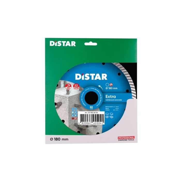 DISTAR TURBO TARCZA DIAMENTOWA DO BETONU EXTRA 180MM