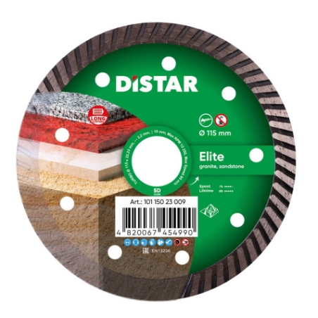 DISTAR TURBO TARCZA DIAMENTOWA DO BETONU ELITE 115MM