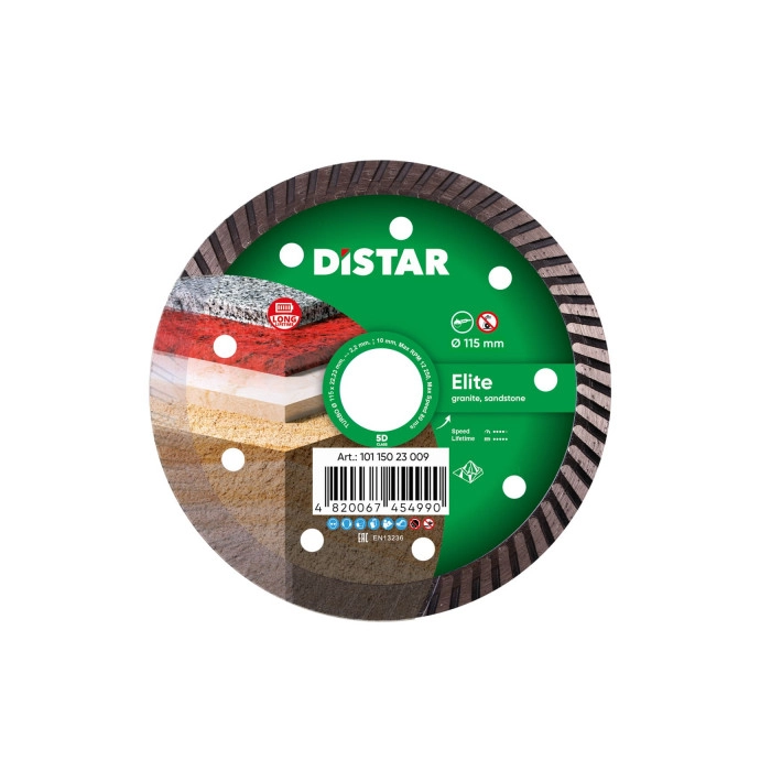 DISTAR TURBO TARCZA DIAMENTOWA DO BETONU ELITE 115MM