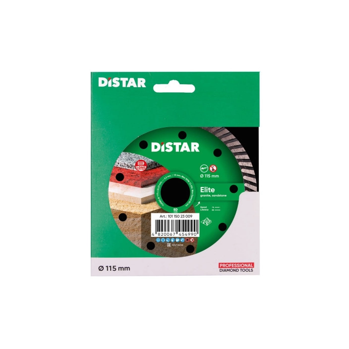 DISTAR TURBO TARCZA DIAMENTOWA DO BETONU ELITE 115MM