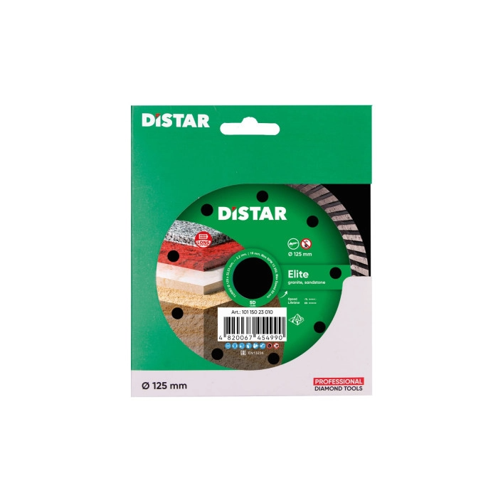 DISTAR TURBO TARCZA DIAMENTOWA DO BETONU ELITE 125MM