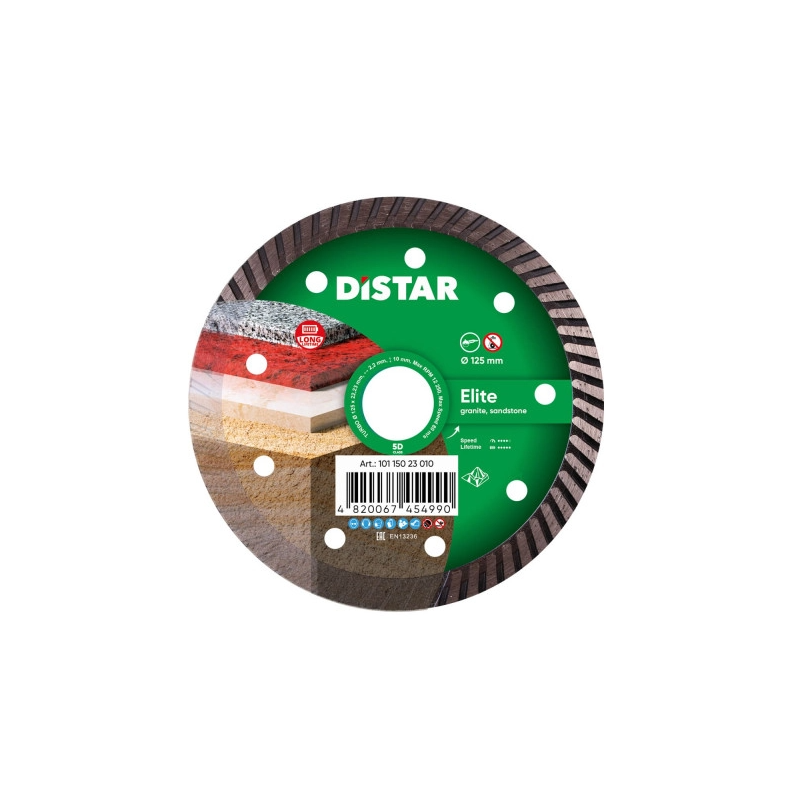 DISTAR TURBO TARCZA DIAMENTOWA DO BETONU ELITE 125MM