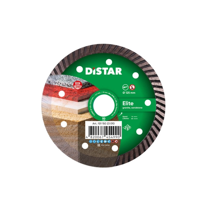 DISTAR TURBO TARCZA DIAMENTOWA DO BETONU ELITE 125MM