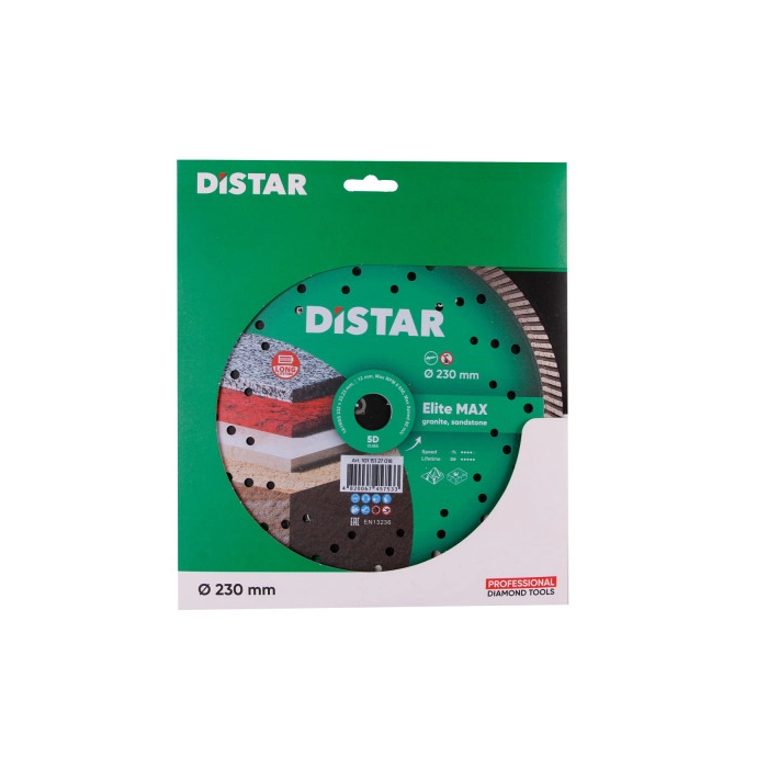 DISTAR TURBO TARCZA DIAMENTOWA DO BETONU ELITE MAX 232MM