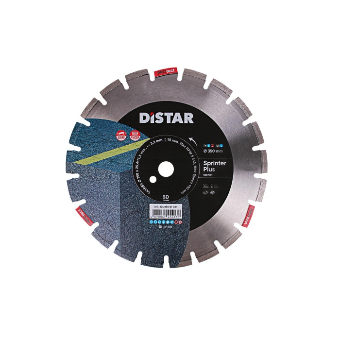 DISTAR TARCZA DIAMENTOWA DO BETONU SPRINTER PLUS 350X25.4MM