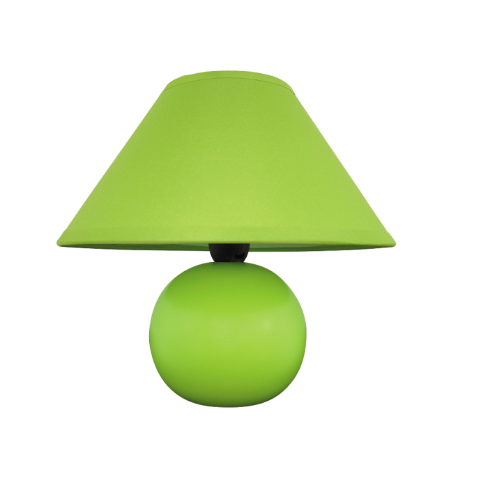 RABALUX 4907 Lampka ceramiczna Ariel E14 /40W zie | lona