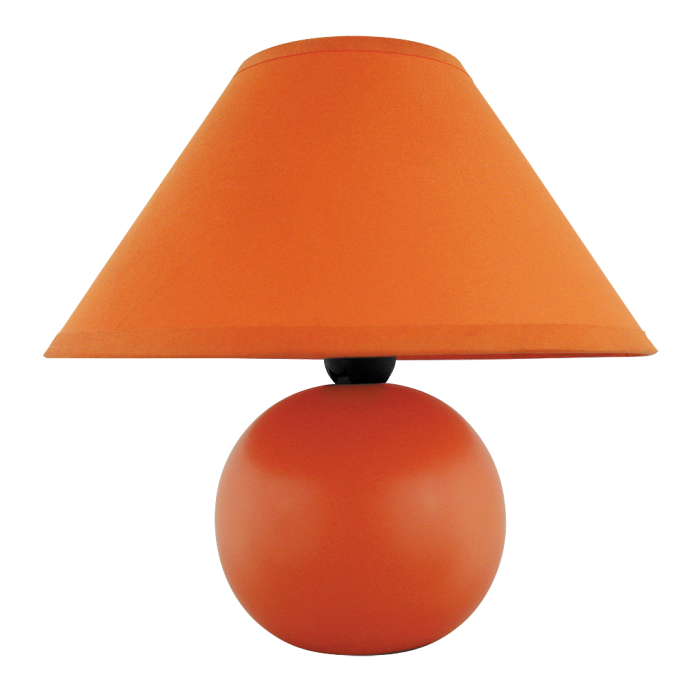 RABALUX 4904 Lampka ceramiczna Ariel E14 /40W pom | arańczowa
