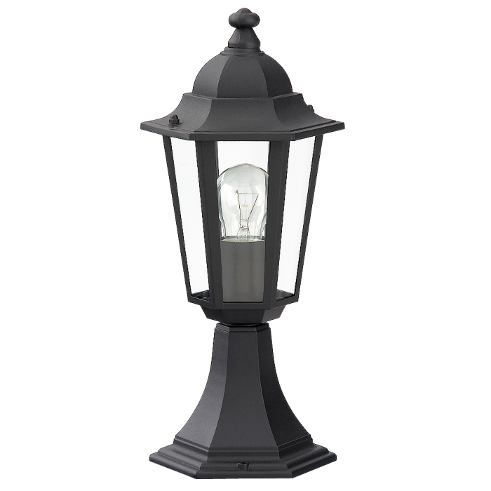 RABALUX 8206 Lampa ogrodowa Velence E27/ 1x60W cz | arna